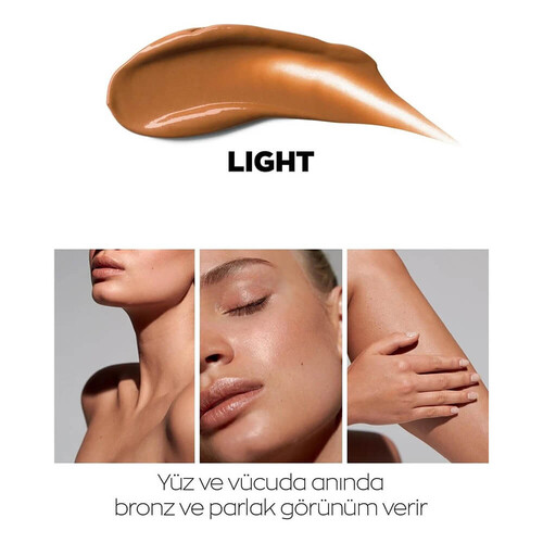 Avon Bronze Glow Yüz ve Vücut İçin Bronzlaştırıcı Jel Light 100 ML - Thumbnail