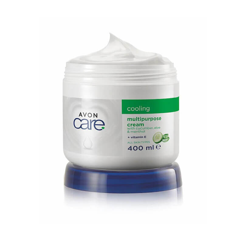 Avon - Avon Care Cooling Salatalık, Aloe ve Mentollü E Vitaminli Çok Amaçlı Krem - 400 ml.