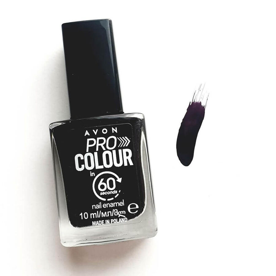 Avon - Avon Pro Color Hızla Kuruyan Oje-Intuitive Dark