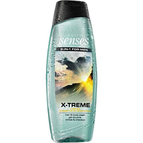  - Avon Senses X-Treme 2-In-1 For Men Saç ve Vücut Şampuanı 250 ml