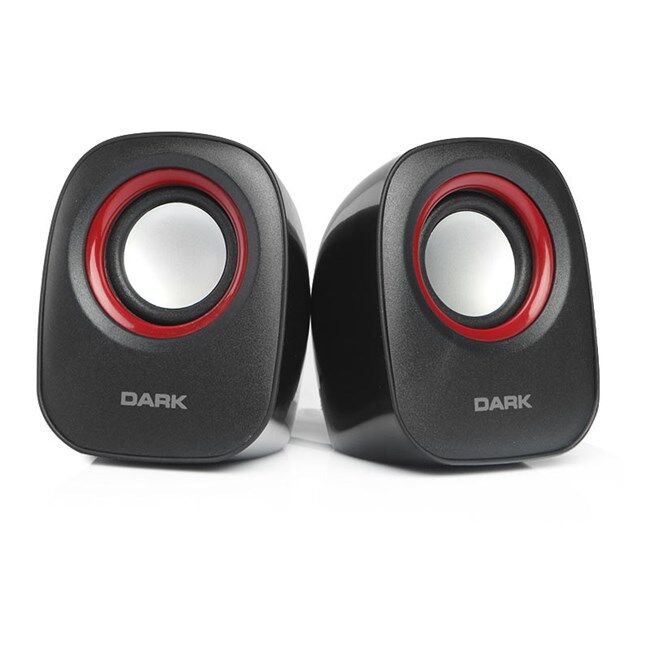 Dark - Dark DK-AC-SP100 1+1 Siyah Hoparlör Sistemi (USB)