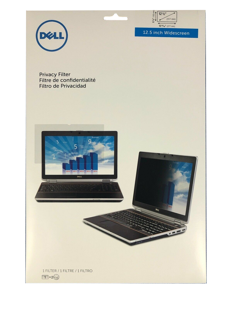 Dell 12.5'' Ekranlar için Ultra İnce Gizlilik Filtresi