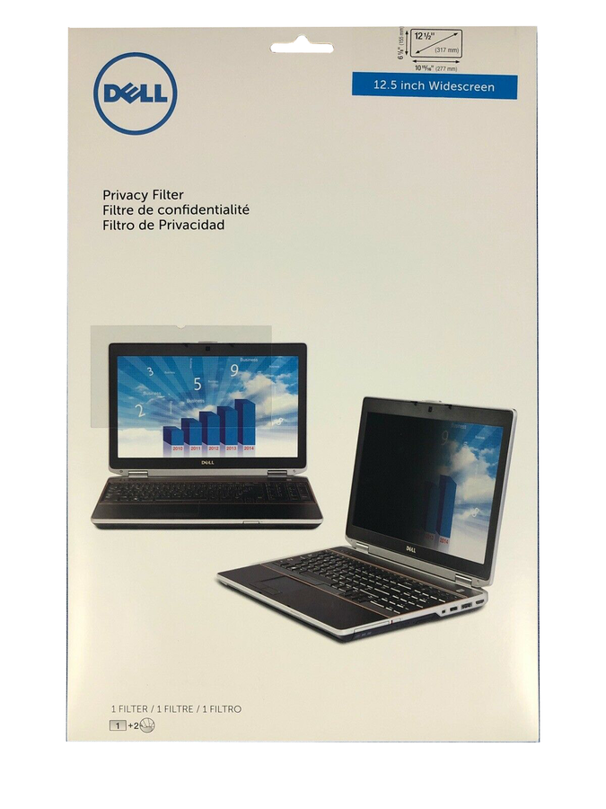  - Dell 12.5'' Ekranlar için Ultra İnce Gizlilik Filtresi