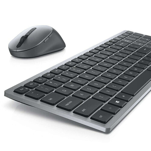 Dell Multi-Device Kablosuz İngilizce Klavye ve Mouse 580-AIWM KM7120W - Thumbnail