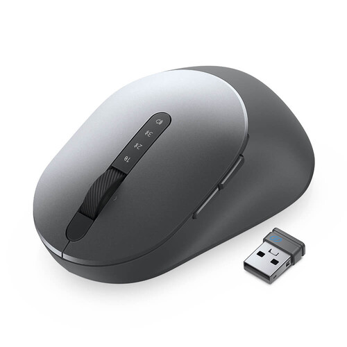 Dell MS5320W Multi-Device Kablosuz Optik Mouse Gri 570-ABHI - Thumbnail