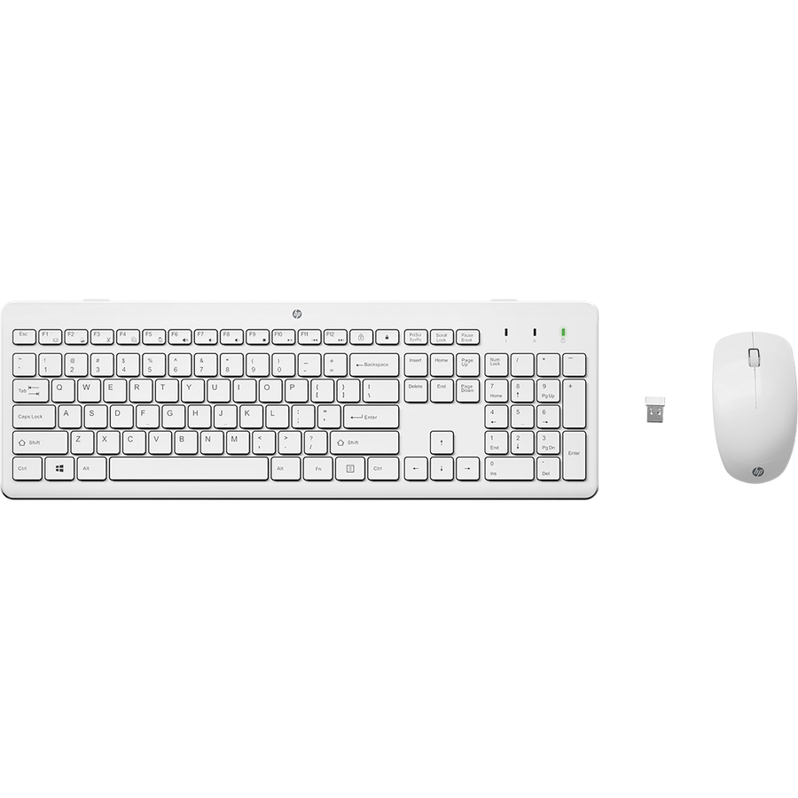 HP - HP 230 Kablosuz Beyaz Klavye- Mouse İngilizce 3L1F0AA