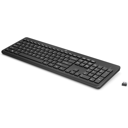 HP 230 Kablosuz Siyah Klavye İngilizce 3L1E7AA - Thumbnail