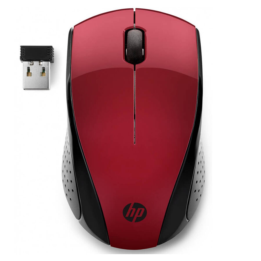HP - HP 220 Wireless Kablosuz Kırmızı Mouse 7KX10AA