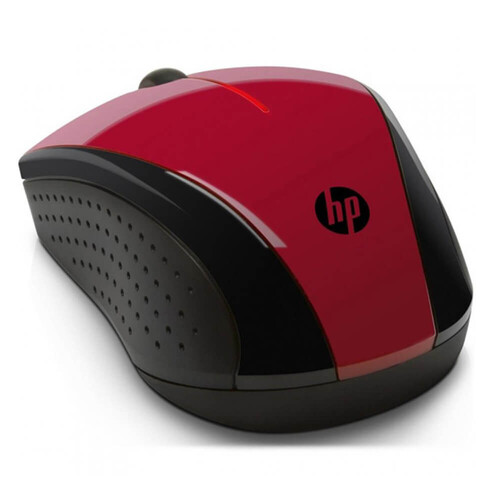 HP 220 Wireless Kablosuz Kırmızı Mouse 7KX10AA - Thumbnail