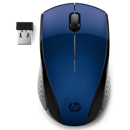 HP 220 Wireless Kablosuz Mavi Mouse 7KX11AA - Thumbnail