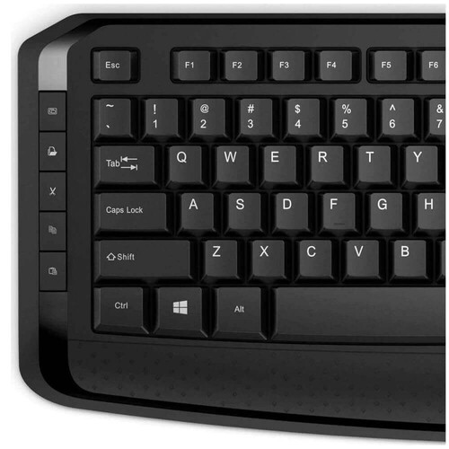HP 300 Wireless Kablosuz Q Türkçe Siyah Klavye ve Mouse Seti 3ML04AA - Thumbnail