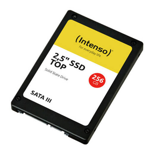 Intenso 256GB Top 2.5" 520MB-500MB/S Sata III SSD Disk - Thumbnail