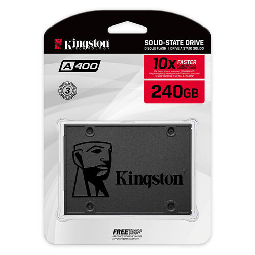Kingston 240GB A400 500/350MB SA400S37/240G - Thumbnail