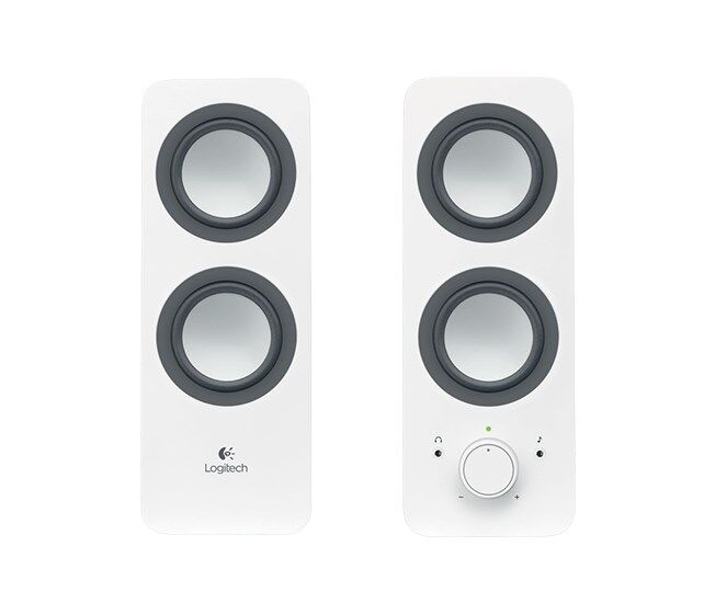 Logitech - Logitech Z200 1+1 Hoparlör Beyaz 980-000811
