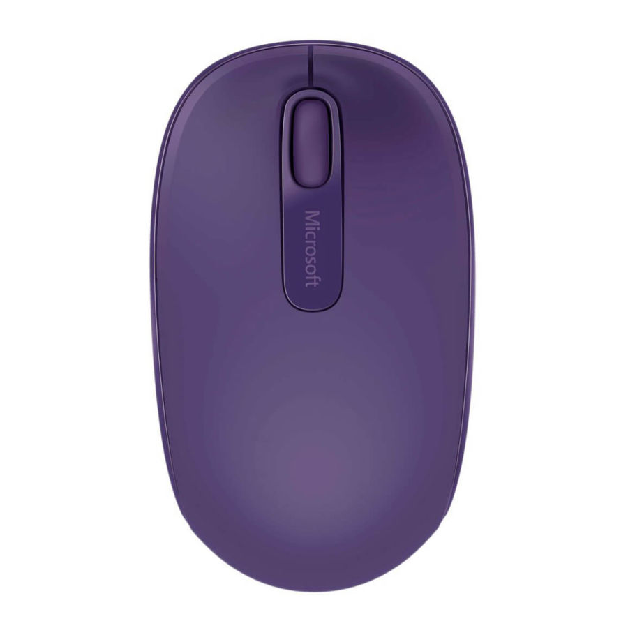 Microsoft 1850 U7Z-00043 Mac/Win Mor Wireless Mobile USB Mouse