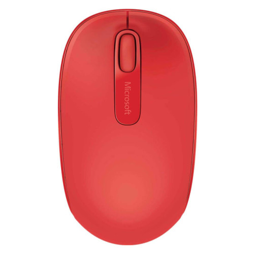 Microsoft 1850 U7Z-00033 Mac/Win Kırmızı Wireless Mobile USB Mouse - Thumbnail