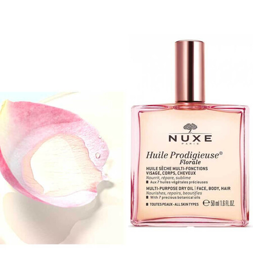 Nuxe Huile Prodigieuse Florale Çok Amaçlı Kuru Yağ 50 ml - Thumbnail