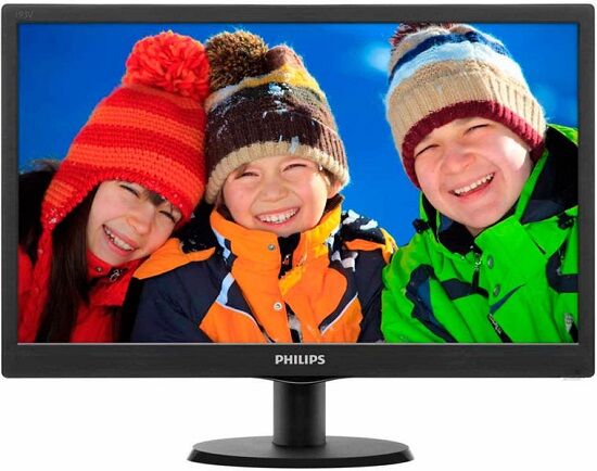Philips - Philips 19.5'' 203V5LSB26/10 5ms Vesa Siyah LED