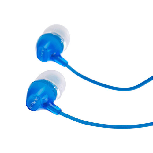 Sony MDR-EX15APL Mikrofonlu Kulak İçi Kulaklık - Mavi - Thumbnail