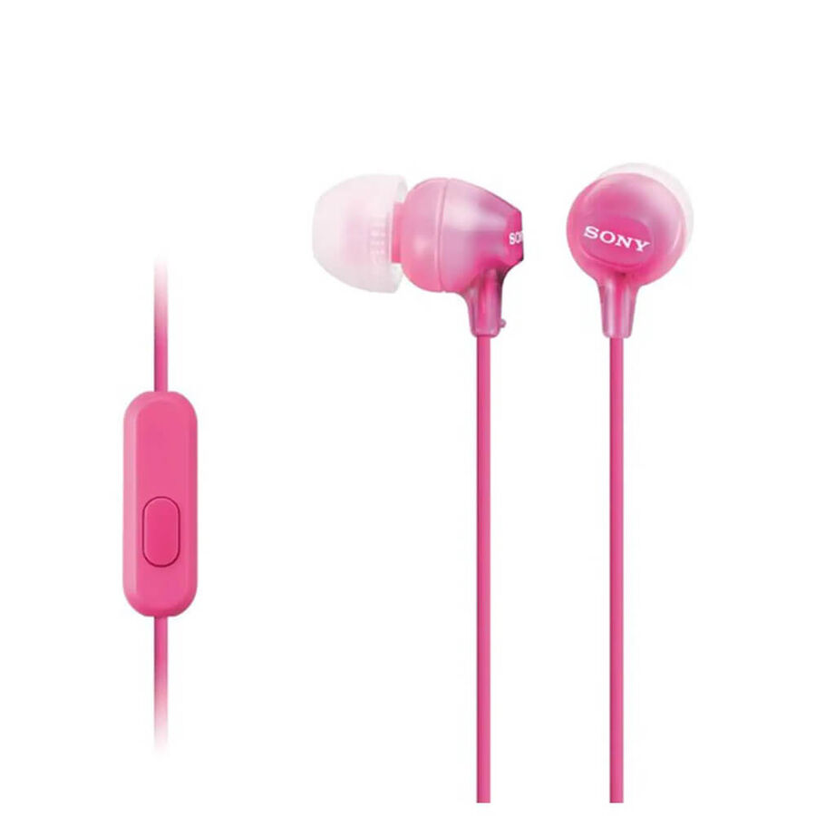 SONY - Sony MDR-EX15APP Mikrofonlu Kulak İçi Kulaklık - Pembe