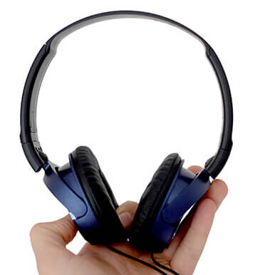 Sony MDR-ZX310APL Stereo Mikrofonlu Kulaküstü Mavi Kulaklık - Thumbnail