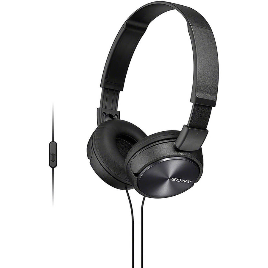 SONY - Sony MDR-ZX310APB Mikrofonlu Kulaküstü Kulaklık - Siyah