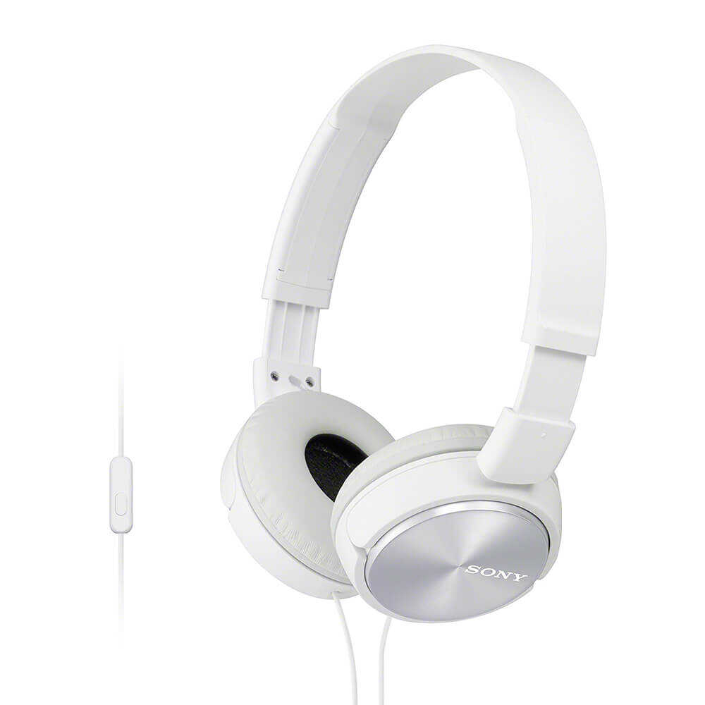 Sony MDR-ZX310APW Mikrofonlu Kulaküstü Kulaklık - Beyaz