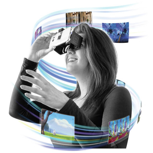 OUTLET Trust 21562 Pixi Akıllı Telefonlara Yönelik Katlanabilir 3D Sanal Gerçeklik (VR) Gözlüğü - Thumbnail