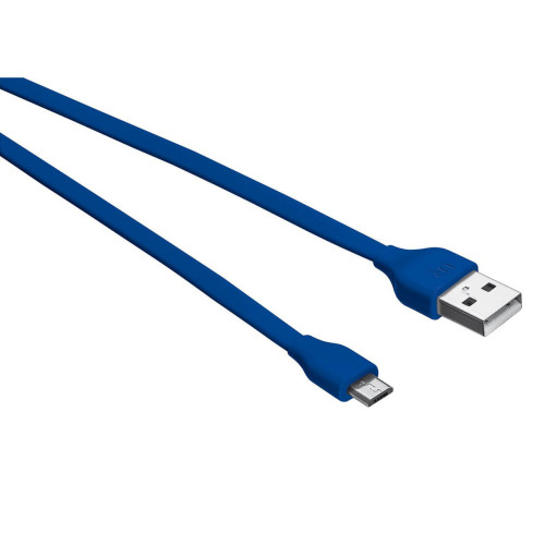 Trust 20136 Micro USB 1m Universal Mavi Şarj Kablosu - Thumbnail